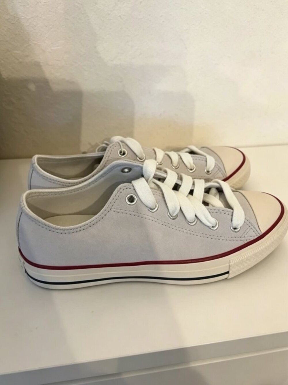 NIB Converse All Star Ox Grey/Natural/Ivory SZ 8 Mens / 10 Woman’s